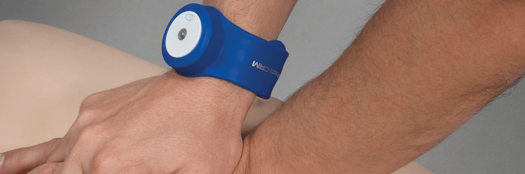 Wearing a CPR Feedback Device on the Wrist