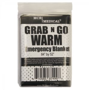 MCR Grab N Go WARM Emergency Blanket