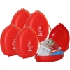 CPR Rescue Mask, Adult/Child, Hard Case with Wrist Strap, MCR