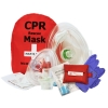 CPR Pocket Resuscitator Masks & CPR Key Chain Combo Kits
