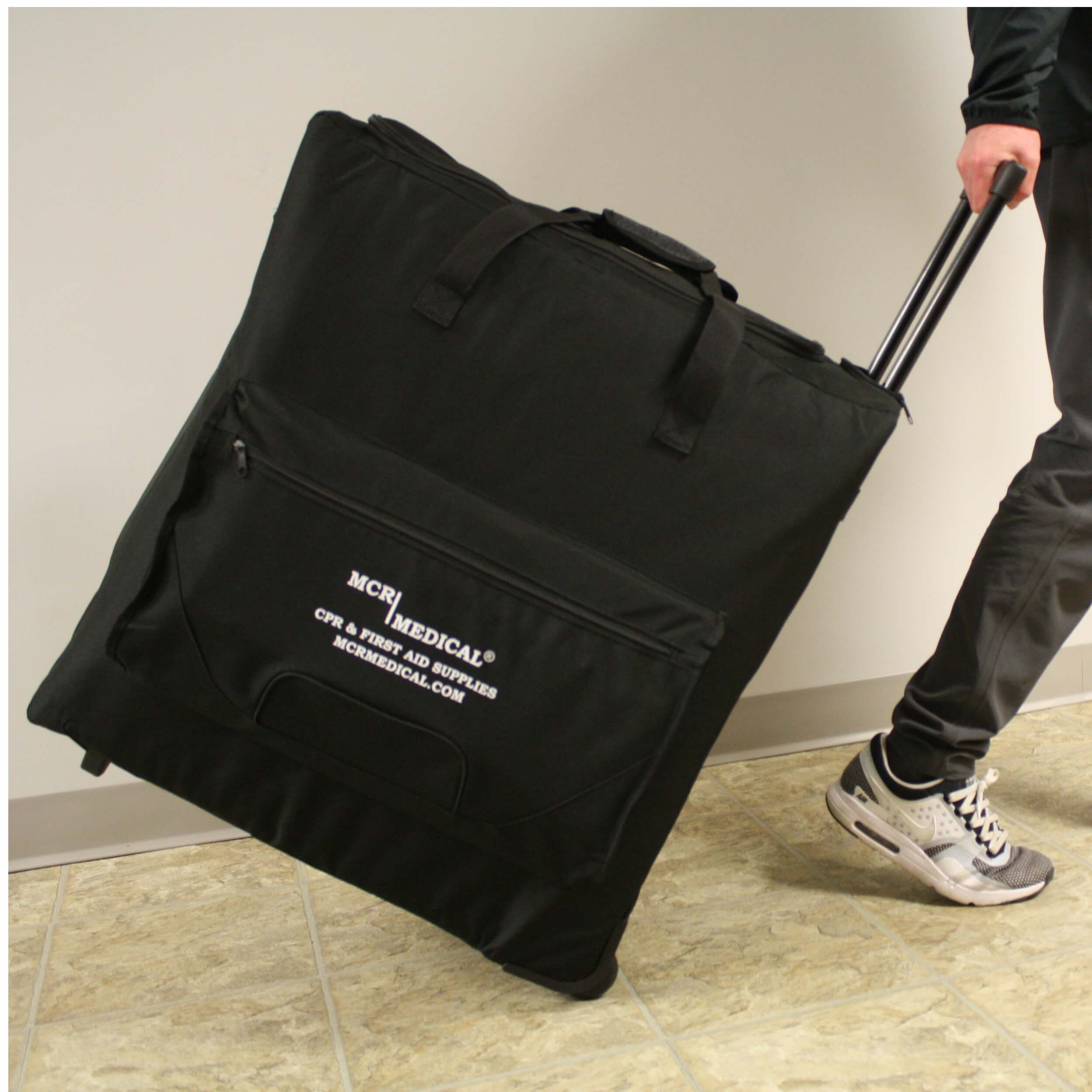 MCR Medical CPR Manikin Carryall Bag with Shoulder Strap CPR Training Case 