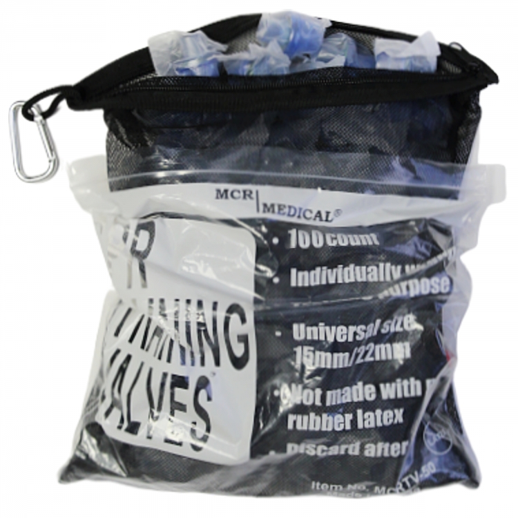 Pack of 100 CPR Training Valves