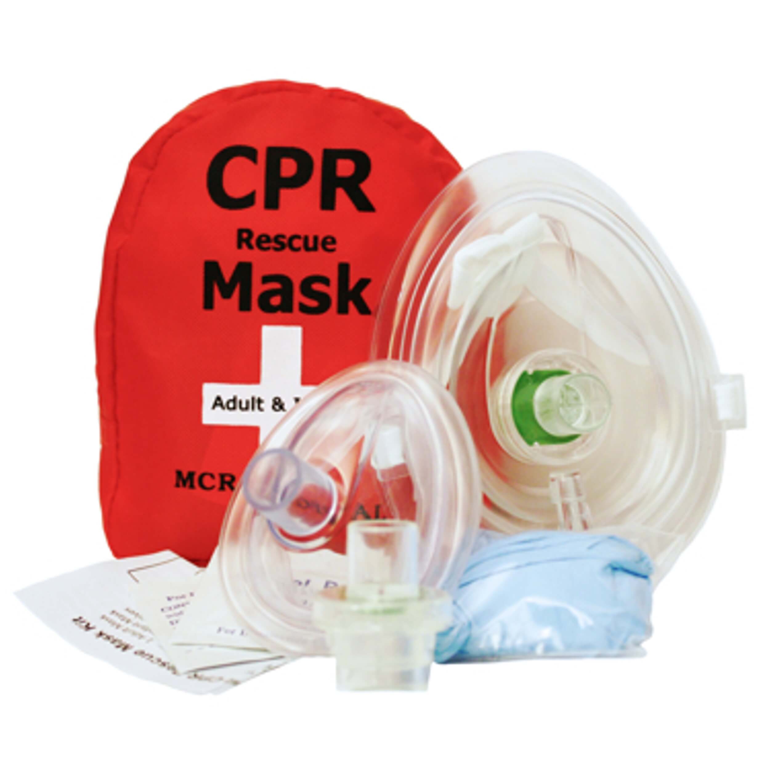 Adult/Child CPR Mask System, Hard Case